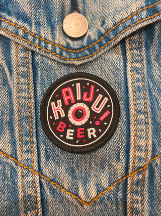 KAIJU! IRON-ON PATCH - Kaiju Beer