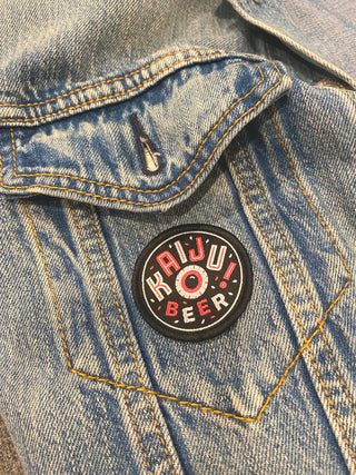 KAIJU! IRON-ON PATCH - Kaiju Beer