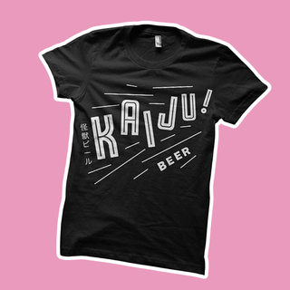 KAIJU! BEER DANCING LOGO T-SHIRT