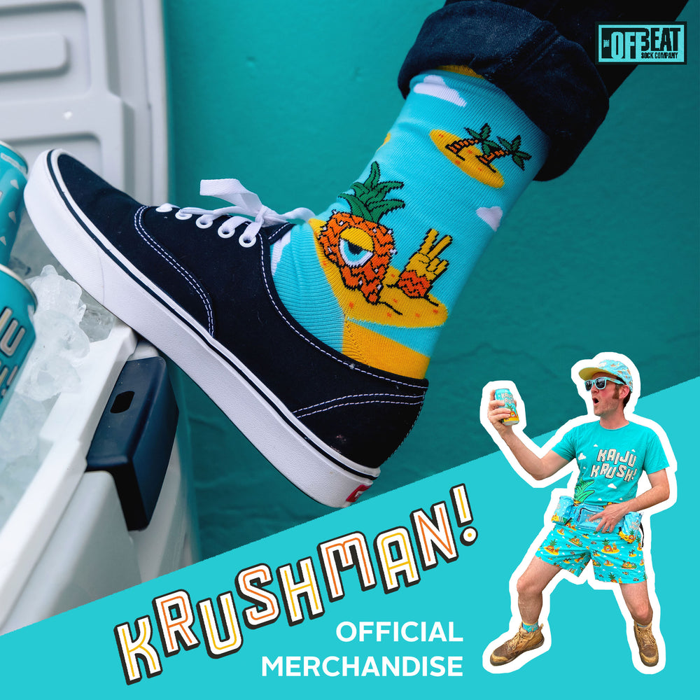 KAIJU! BEER KRUSH X OFFBEAT SOCKS – Kaiju! Beer